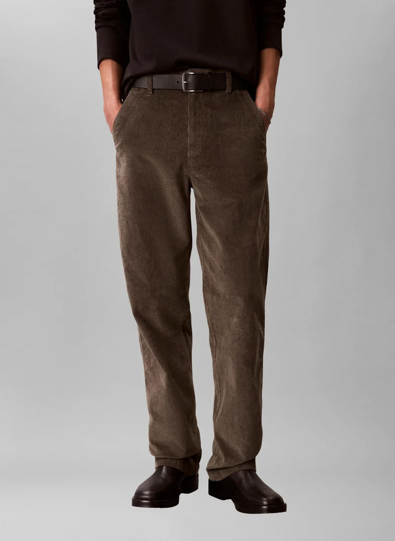 Calvin Klein Jeans 90's Straight Corduroy Chino Trousers